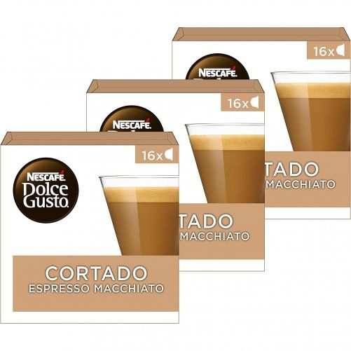 Set NESCAFÉ Dolce Gusto Cortado Espresso Macchiato 12122140 48 capsule